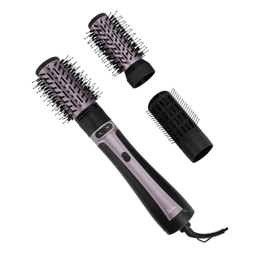 JATA JBSC2255 - Cepillo Secador Pelo Giratorio 1200 W con 3 cabezales | Cepillo alisador y cepillos redondos 40 mm y 49 mm | Giratorio con doble sentido | 2 temperaturas + aire frío | Secado rápido JATA JBSC2255 - Cepillo Secador Pelo Giratorio 1200 W con 3 cabezales | Cepillo alisador y cepillos redondos 40 mm y 49 mm | Giratorio con doble sentido | 2 temperaturas + aire frío | Secado rápido