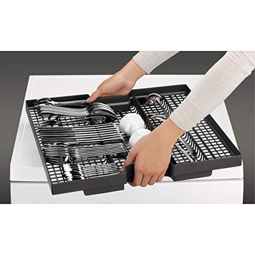 AEG FFB83806PM Vaatwasser, ComfortLift 13 bestek, LCD-display, automatische uitschakeling, 10 programma's bij 5 temperaturen, derde bestekschaal, invertermotor, 46 dBA, roestvrij staal, 60 cm - Afbeelding 5