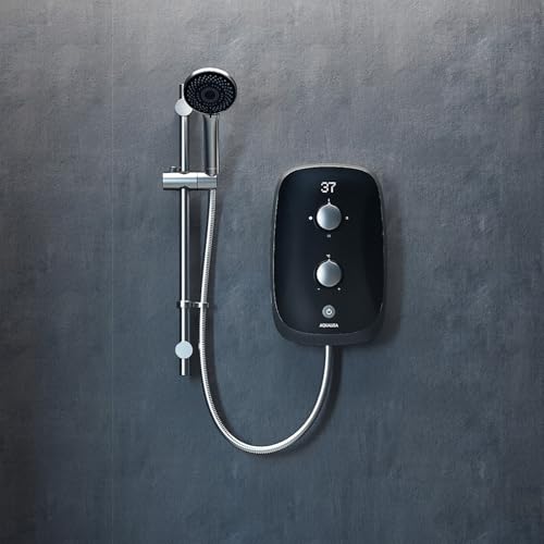 Aqualisa Emerge Electric Shower - 8.5kW Midnight Black MEMN31