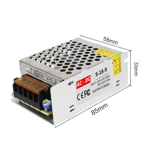 Alimentation à découpage réglable 220V vers DC 18V 15A pour transformateur universel
