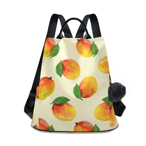 Sac à dos femme imprimé élégant fermeture éclair antivol voyage quotidien 17L