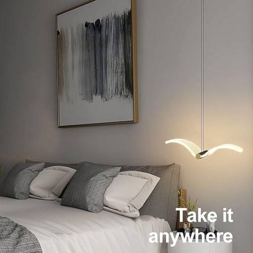 Lustre oiseau LED pour un éclairage de chevet sans encombrement - 2
