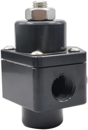 Adjustalbe Fuel Pressure Regulator Carburetor 2 Ports 3/8 NPT