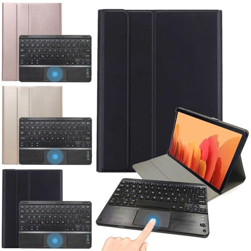 Protection cuir PU avec clavier tactile Galaxy Tab A7 SM-T500