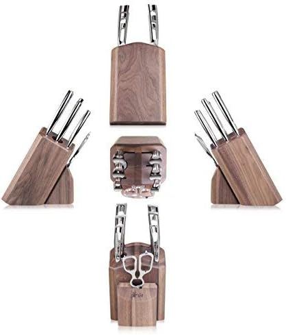 Cangshan N1 Series 1022612 German Steel Forged 8-Piece Knife Block Set, Walnut - Image 7
