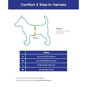 Gooby Comfort X Step in Harness – Pink, Medium – No Pull Small Dog Harness Patented Choke-Free X Frame – Perfect on The Go Dog Harness for Medium Dogs No Pull or Small Dogs for Indoor and Outdoor Use
