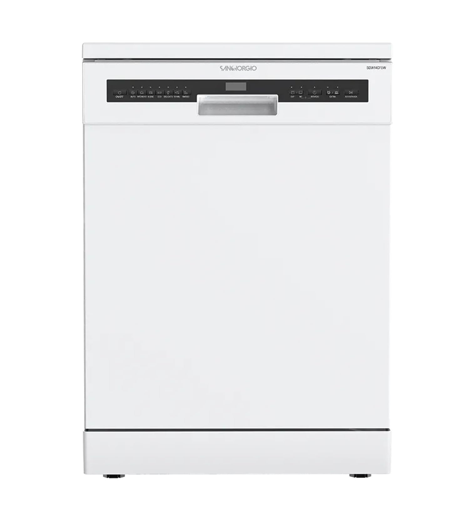 SDW14CFBW - Lavastoviglie libera installazione, 14 Coperti, Inox, Classe energetica C