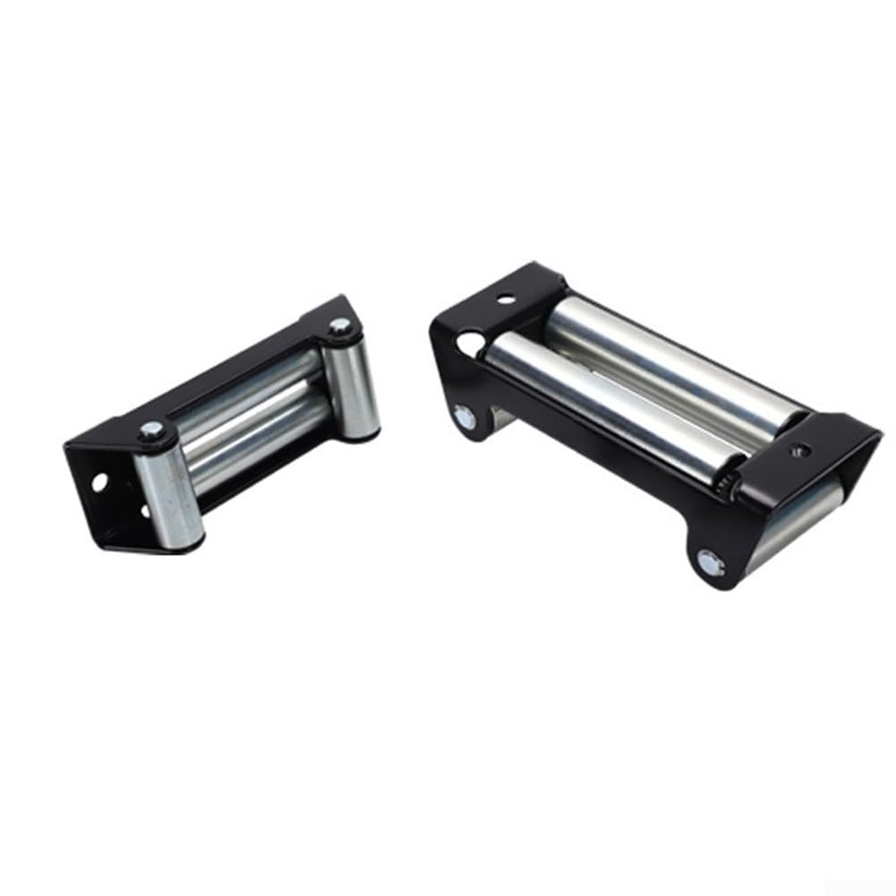 Sistema de guía de cable de montaje de rodillo de acero con 4 rodillos para cabrestante ATV UTV de 5500 libras de capacidad (5500 libras-165)
