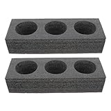 KOMBIUDA 2stücke Getränkehalter Aus Perlenbaumwolle Cup Fixing Holder Für Takeout Milchtee Und Kalte GetränkeFür Getränke Tassenträger Milchtee Perlenbaumwolle Heiße Und Kalte Tasse