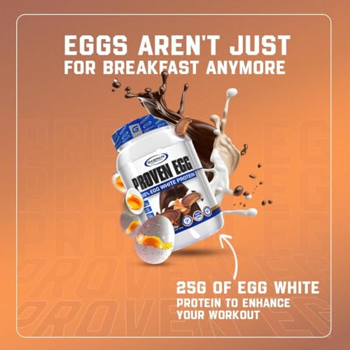 image for Gaspari Nutrition Proven Egg, 100% Egg White Protein, 25g Protein, Ket