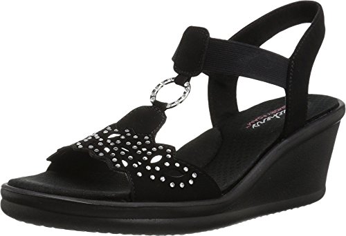 Skechers Women's Rumblers - Queen B Wedge Sandals