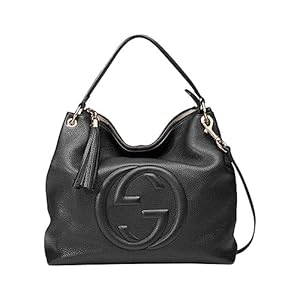 Gucci Soho Flame Red Leather Bag Soft Hobo Italy Handbag New