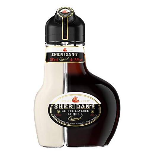 Sheridan's Crema de Licor Café y Chocolate Negro, 700 ml