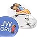 Kids JW.ORG Buttons Jehovah's Witnesses Button Perfect Present for Jw.org Sophia Caleb Buttons Mixed-40 Pack