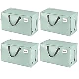 Flexible & nachhaltige Aufbewahrungslösung – Die extragroße Aufbewahrungsbox von VENO ist flexibler und stilvoller als herkömmliche Aufbewahrungstaschen oder -behälter. Organisieren und sparen Sie Platz, indem Sie Ihre Garderobe oder saisonale Kleidung aufbewahren und die Taschen stapeln, um den Platz zu maximieren! Die wiederverwendbaren und nachhaltigen Umzugsbox von VENO sind ideal für alle Ihre Bedürfnisse. 70L x 35B x 42H (cm) - 102 Liter Fassungsvermögen.