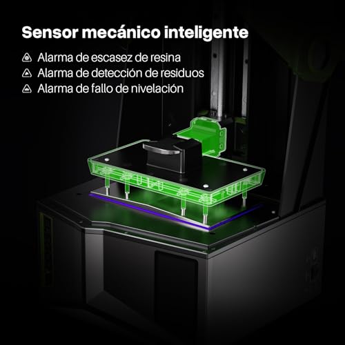 Impresora 3D de Resina ELEGOO Saturn 4 - 12K HD Mono LCD con Nivelación Automática - Fernando Cortés