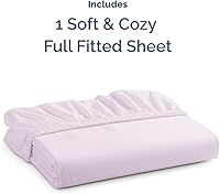 Vista 117 de King Fitted Bed Sheet - Bottom Single Fitted Sheet Only - Ultra-Soft Hotel Luxury Bedding w/ 8-16 Inch Deep Pockets - Breathable, Cooling & Wrinkle