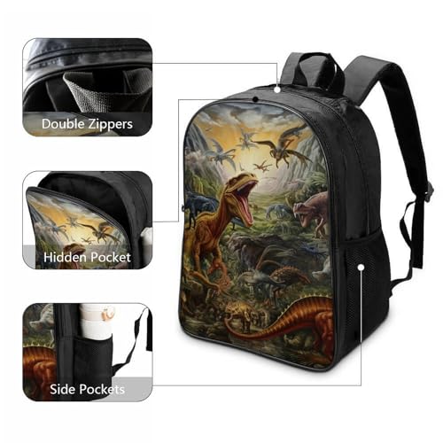 Sac à dos enfant dinosaure grand format 40cm pour ne plus manquer de place