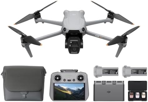 Bundle Fly More DJI Air 3S (radiocommande RC 2 avec écran), drone...