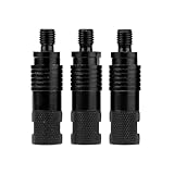 FACAIIO Schnellspannverbinder, Banksticks und Bissanzeiger, 96,5 cm BSF-Gewinde, 3 Stück, Karpfenangeln