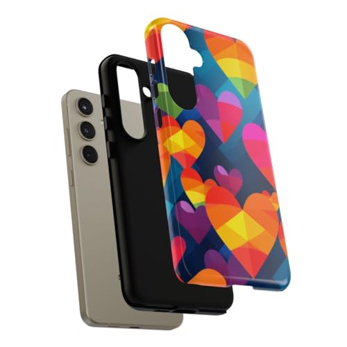 Coque Samsung S24 Plus géométrique antichoc rigide colorée - 4