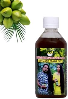 ADIVASI HERBAL Adivasi Nilambari Hair Oil Original, Ayurvedic Hair Care Oil, Strong & Healthy Hair, Scalp Nourishment
