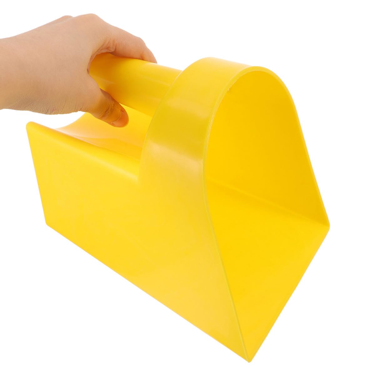 iplusmile Futterschaufeln Ergonomisches Design 2 Stück Kunststoff mit Flachem Boden Leicht zu Reinigen und für Viehzucht und Landwirtschaft