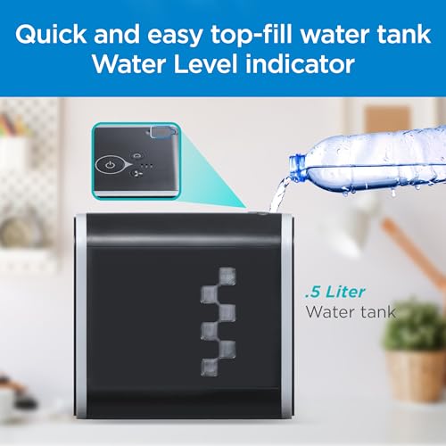 Image of BLACK+DECKER Desktop Air Cooler, 0.5L Water Tank, BDMC10B, Black | Cool and humidifies with 3-Speeds, Evaporative Air Cooler with 0.5L Water Tank, Air Cooler Fan for Desk, Home and Office