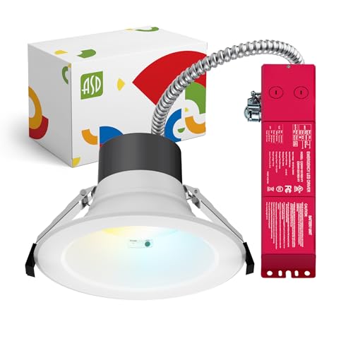 ASD Commercial LED Downlight with Emergency Backup