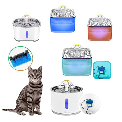 Filtros de repuesto para fuente de agua de gato 8.4oz miniatura 3