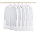 Titan Mall Travel Garment Bag 24"x40" - Dustproof Suit Bags (Set of 5) Zipped Jacket Cover