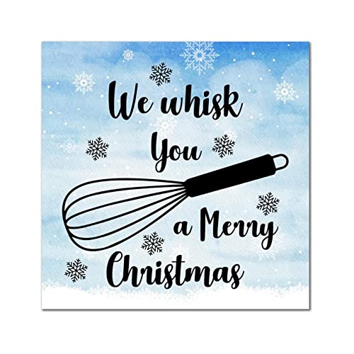 Decoration murale en bois de Noel pour embellir votre cuisine et maison de campagne