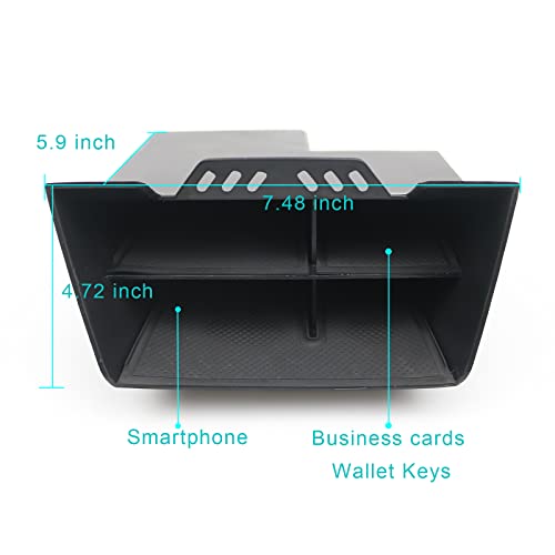 Image of CDEFG for 2016-2021 Civic Center Console Organizer Tray | Sedan Hatchback Coupe Type R Storage Box Civic Accessories