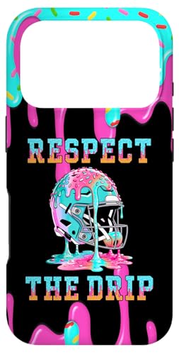Football Drip for Boys Football Phone Case Ice Cream Drip Case for iPhone 17 Pro