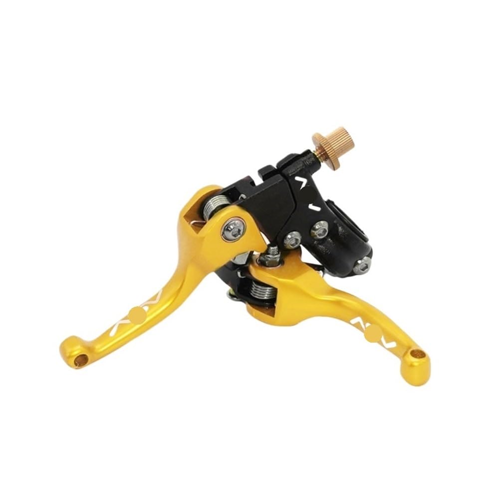 Pliqvbn Yellow Clutch Brake Shafts 2Pcs Universal Brake Handle Clutch For Crf Motocross Atv Dirt Pit Bike Accessories 7/8'' 22Mm Levers