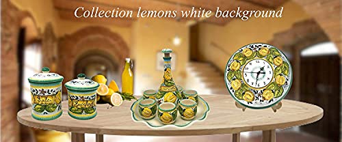 Hand-Painted Italian Ceramic Garlic Keeper - Tuscan Artistry by Ceramiche d'Arte Parrini - Image 6