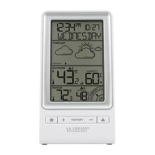 La Crosse Technology 308-1415FCT Wireless Forecast Station, White