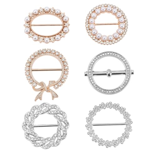 Pinzas metálicas decorativas para lucir en cenas de gala y ajustar camisetas de diario