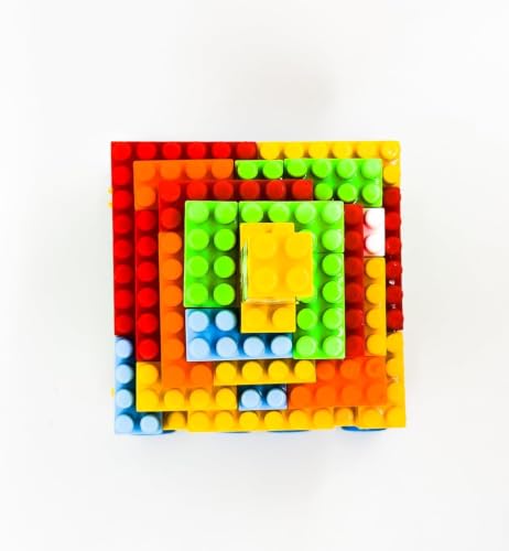 Image of Plastic Building Blocks for Kids 3+ Years 100 Pieces
