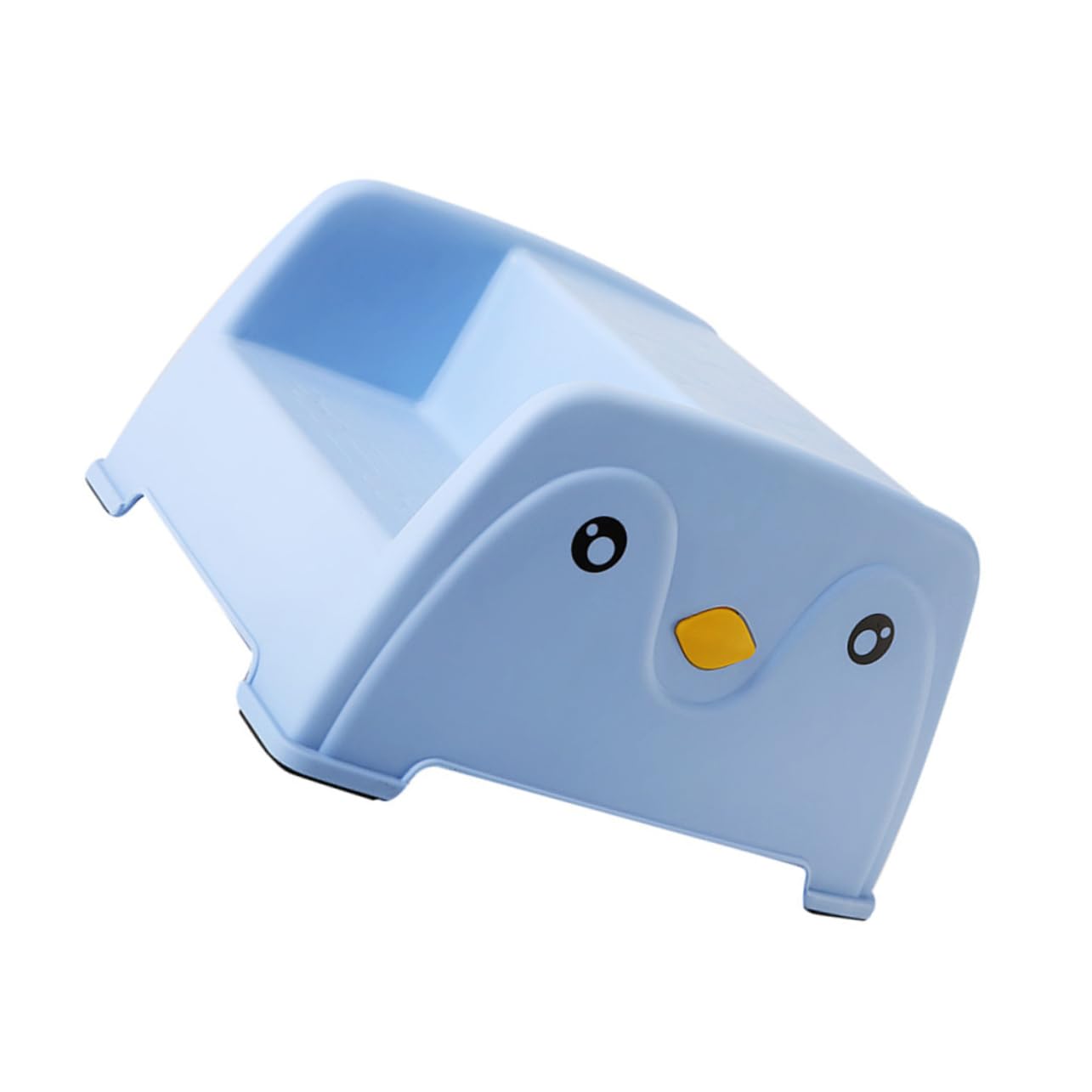 Tabouret de cuisine plastique bleu Kisangel deux niveaux antidérapant contre les chutes