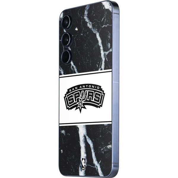 Skinit Decal Phone Skin Compatible with Galaxy A36 5G - Officially Licensed NBA San Antonio Spurs Marble Design