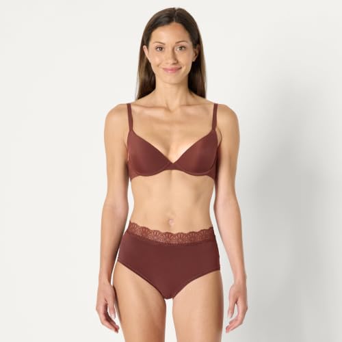 Image of Amazon Essentials Women's Microfiber Lined Wired Scoop Bra