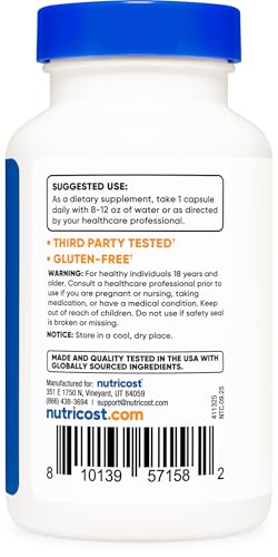 Nutricost N-Acetyl L-Tyrosine Capsules