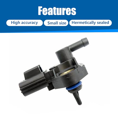 Dawfall ALLCGQ2410BL- 1 Pc Car Fuel Injection Pressure Sensor, Waterproof Durable Metal Vehicle Pressure Sensor Replacement Oem #3F2E-9G756-Aa 0261230093 3F2Z9G756Ac Compatible thumb #4