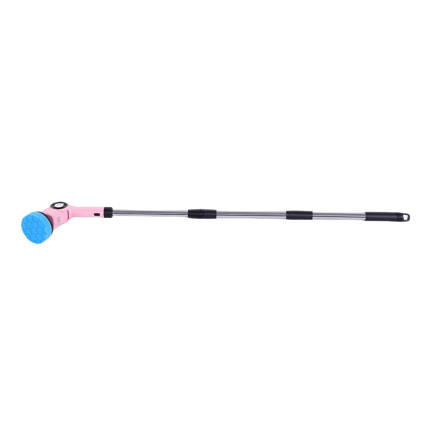 Cepillo de Limpieza eléctrico Potente inalámbrico Recargable Juego de cepillos giratorios automáticos Motor de Alta eficiencia Limpieza Profunda para Cocina Baño Rosa ABS Batería