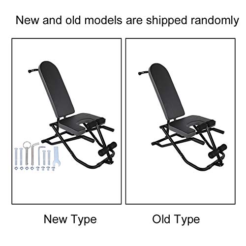 Weight Bench, Heavy Duty Sit Up Bench Flat/Incline/Decline Bench Fitness Yoga Inversion Table Chair Folding Multi-functional Bench Utility Exercise Workout Equipment Load up to 330lbs for Home Gym