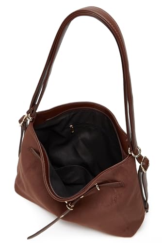 Bolso cruzado de gamuza para mujer miniatura 4