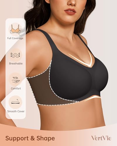 Image of Vertvie Wireless Seamless Jelly Bra Supportive Smoothing