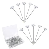 200PCS Bouquet Pins, Sewing Corsages Flower Pins, Long 2inch Straight Head Pins for Wedding, Jewelry...
