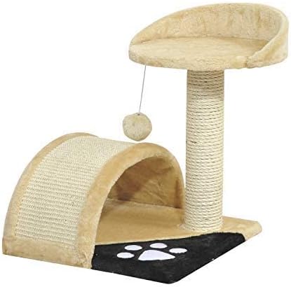 PSK PET MART Cat Tree Scratching Wood Post (Medium)